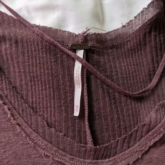 Free people purple tee - Picture 2 of 5
